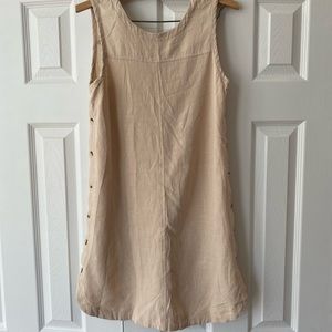 Linen maternity shift
